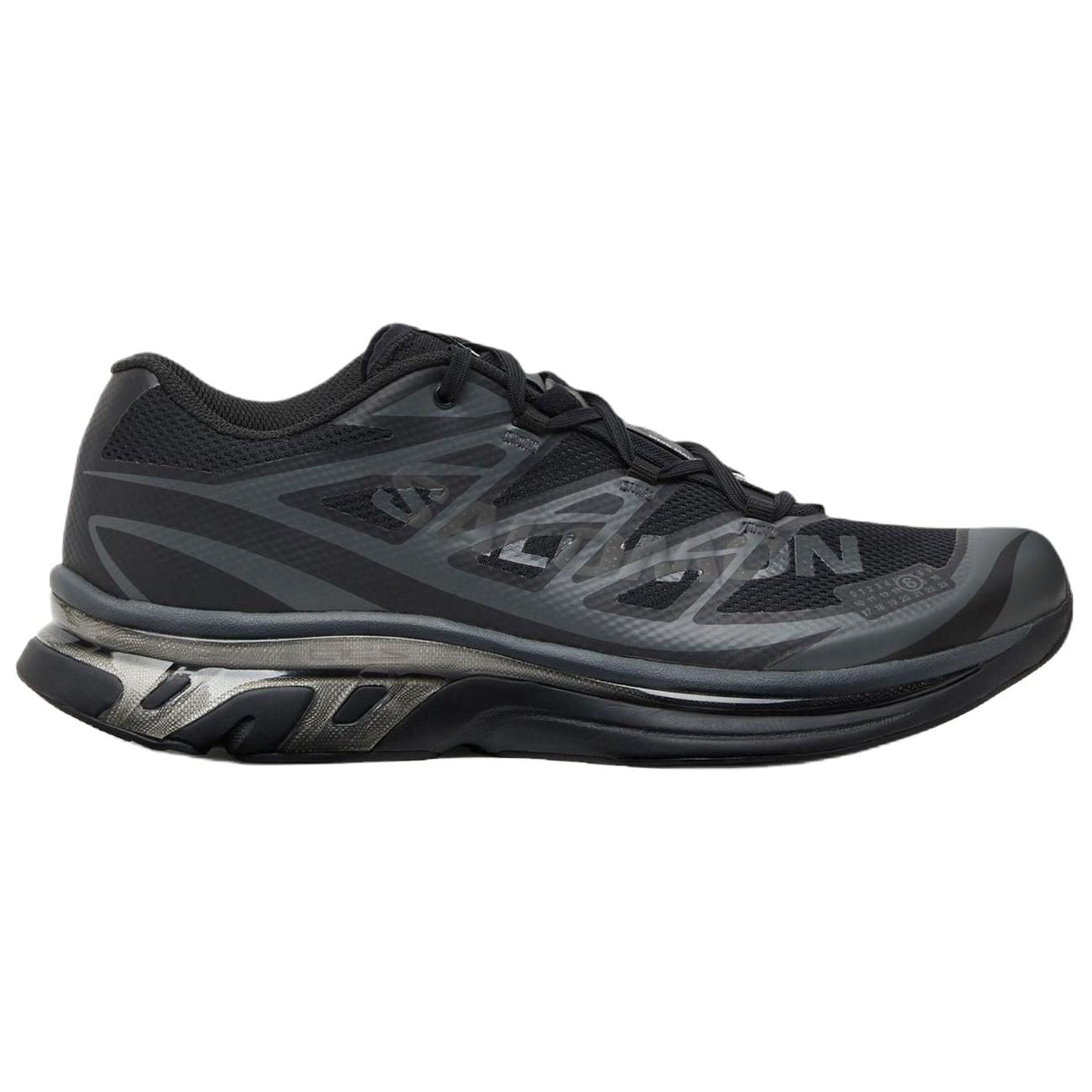 MM6 Maison Margiela x Salomon Black / Charcoal / Silver Low-Top Sneakers