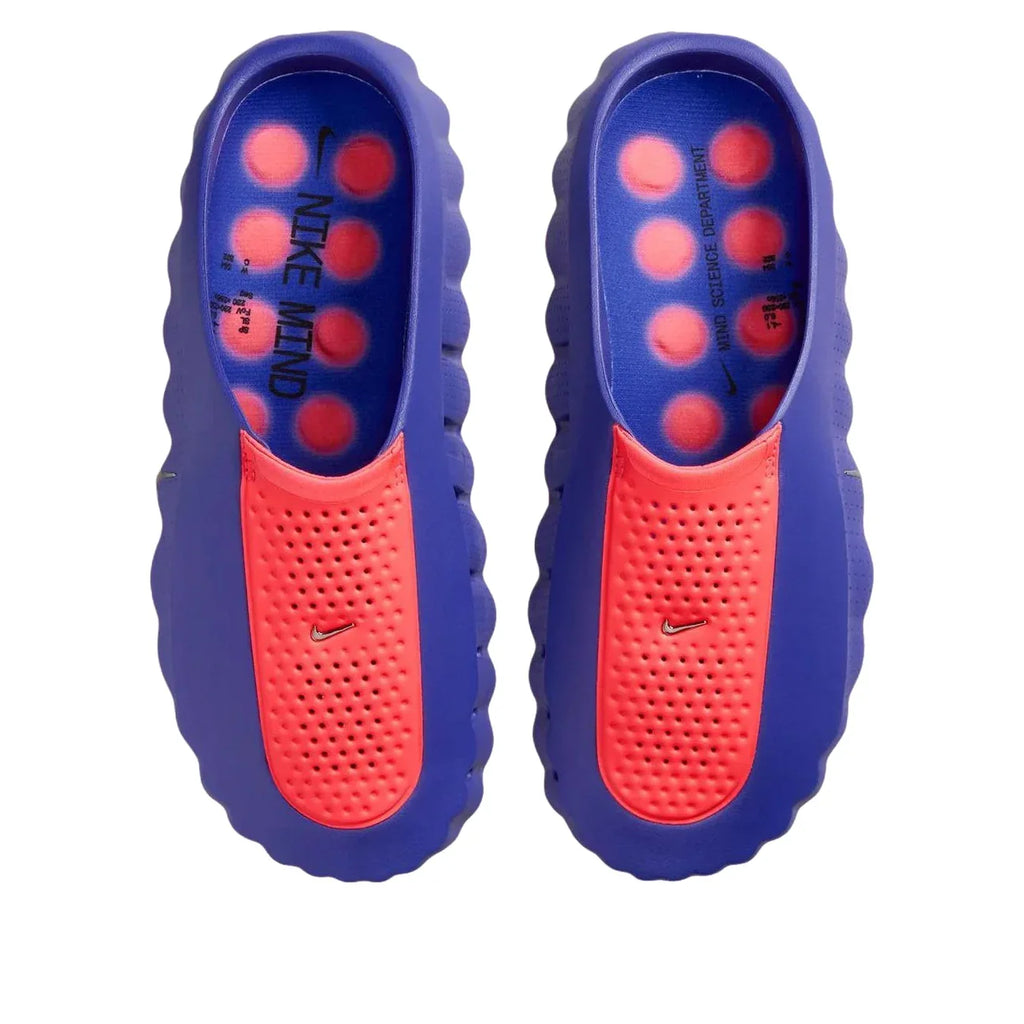 Nike Slip-On Mules – Blue / Red