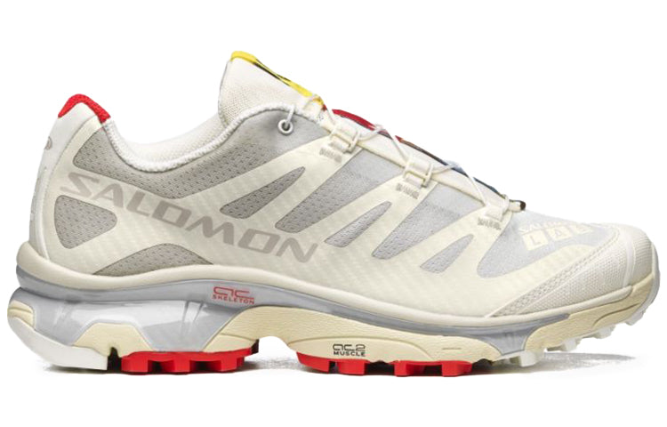 Salomon XT-4 OG Cream - Grey / Red