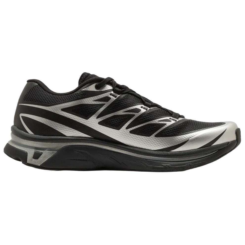 Salomon XT-MM-6 Black / Silver Lace-Up Low-Top Sneakers