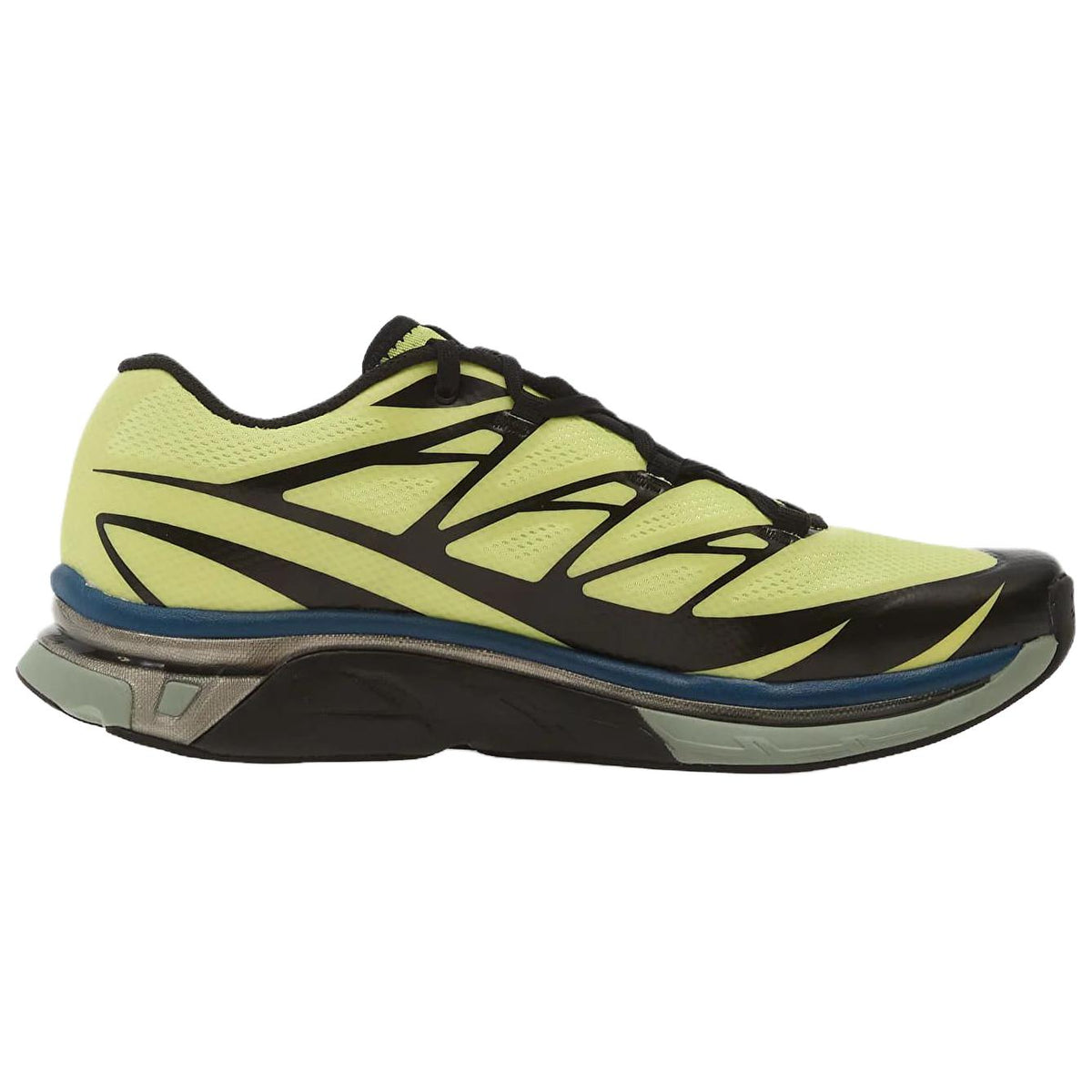 MM6 Maison Margiela x Salomon XT Lime / Black / Teal Low-Top Sneakers