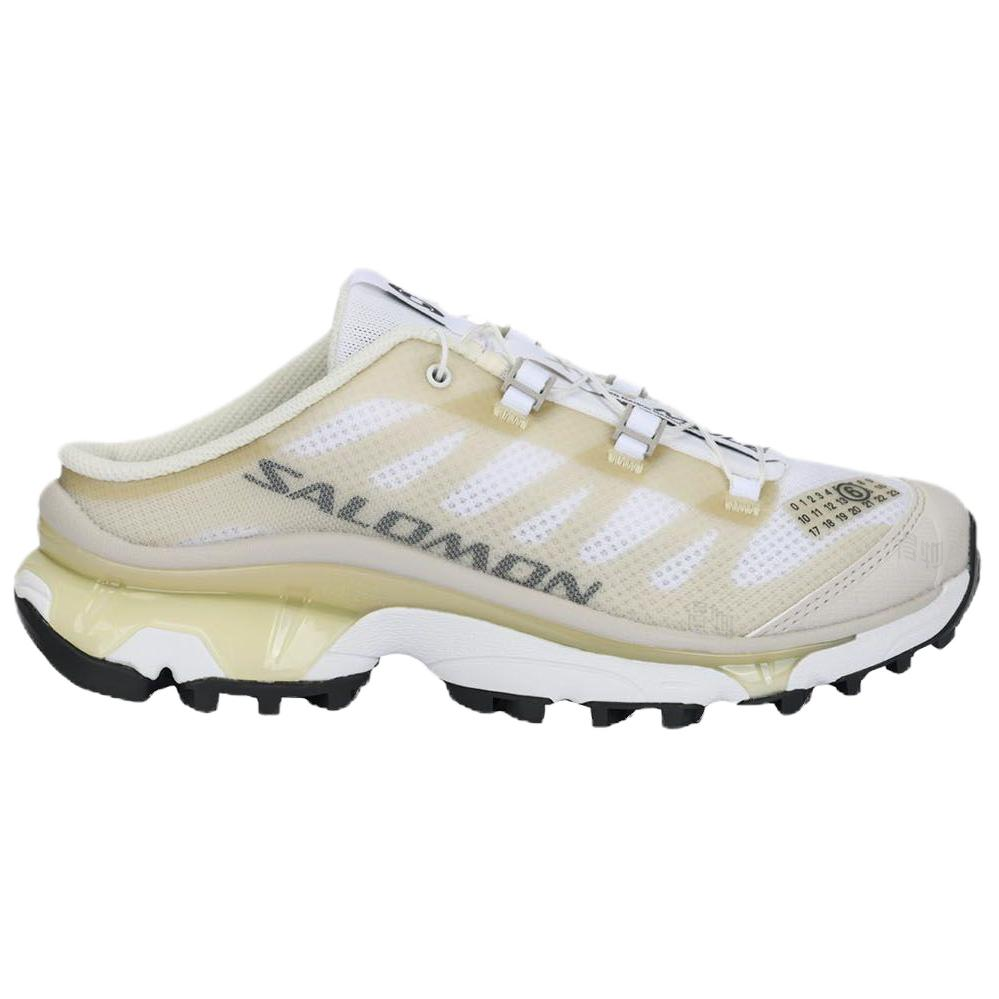 Salomon Women's XT-4 Mule Cream / White Shoes with Black Outsole