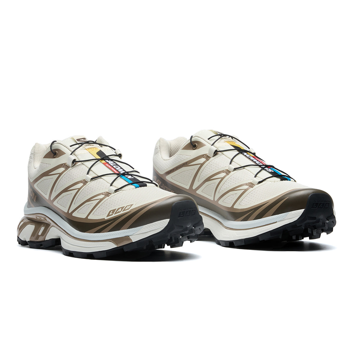 Salomon XT-6 Cream - Brown / Black