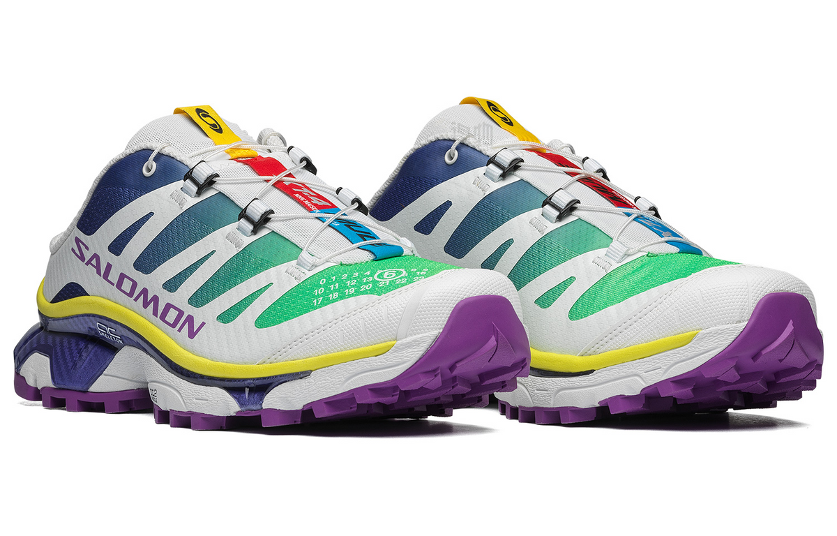 MM6 Maison Margiela x Salomon XT-4 Mule White / Green / Purple Shoes