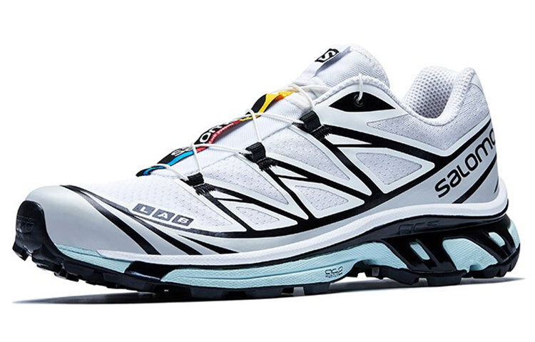 Salomon XT-6 White - Black / Ice Blue