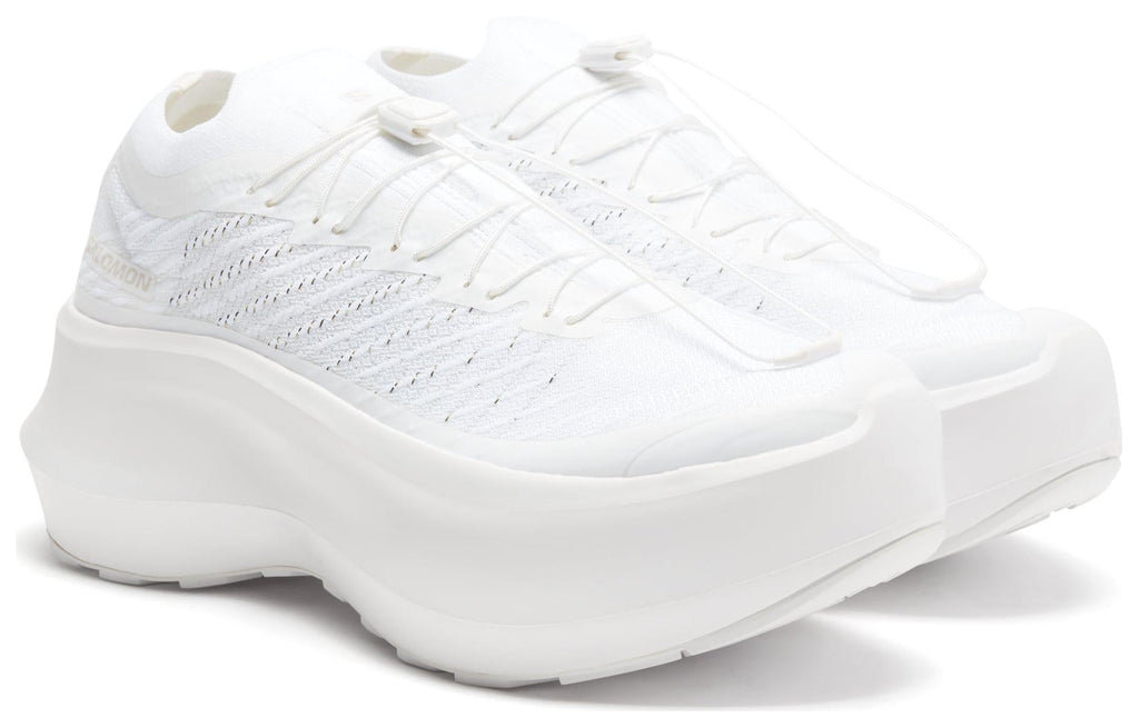 COMME des GARÇONS x Salomon Phantasm 2 White Platform Sneakers