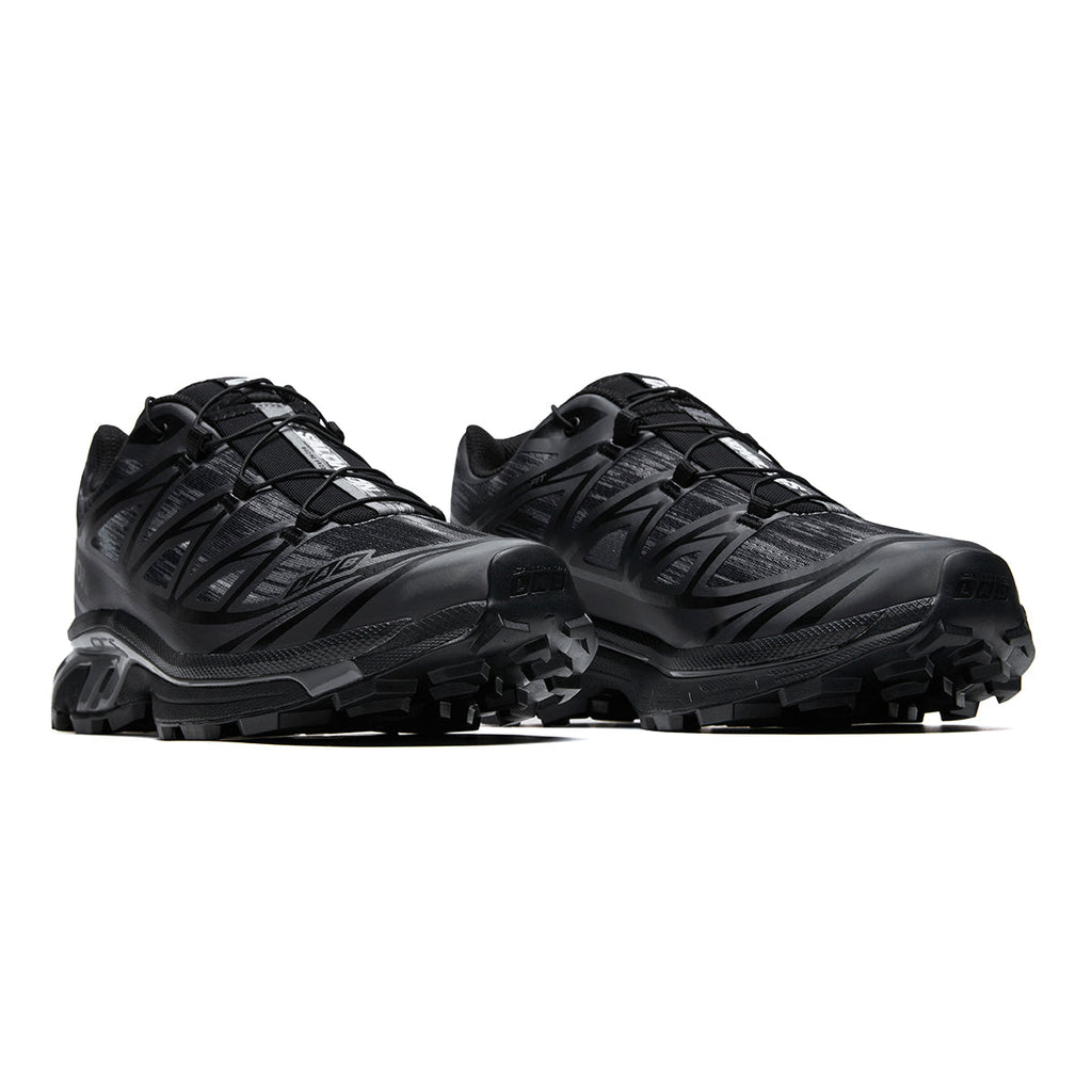 Salomon XT-6 Camo Black / Charcoal Lace-Up Sneakers
