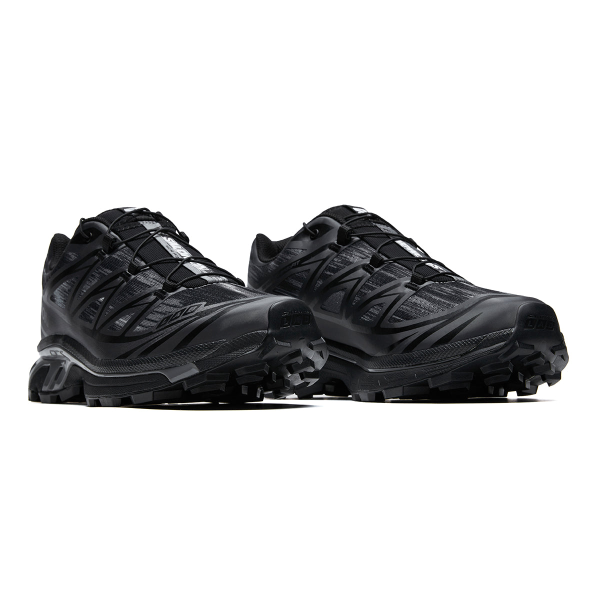 Salomon XT-6 Camo Black / Charcoal Lace-Up Sneakers