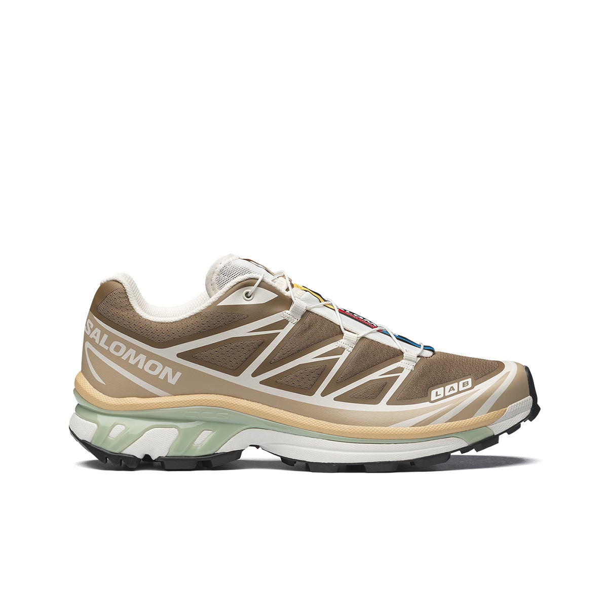 Salomon XT-6 Brown - Cream / Sage