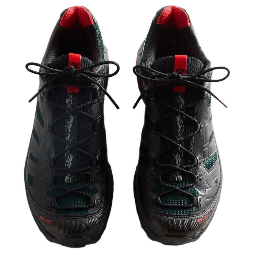 Salomon XT-Voyager Black - Dark Green / Red