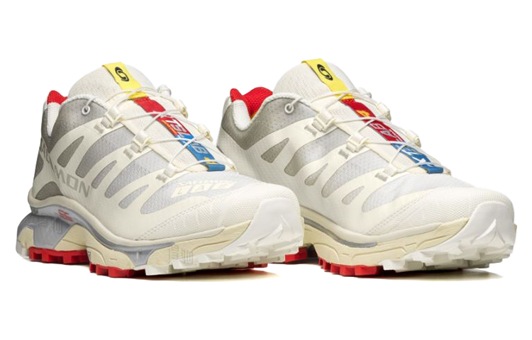 Salomon XT-4 OG Cream - Grey / Red