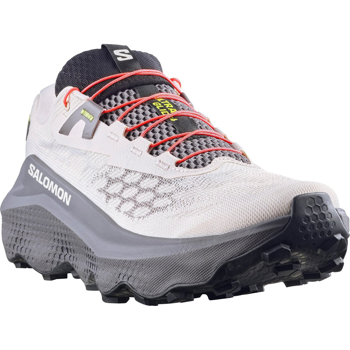 Salomon Ultra Glide 4 Light Grey - Charcoal / Coral