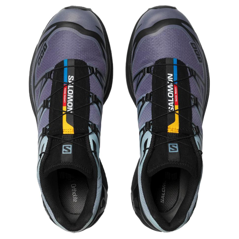 Salomon XT-6 Chromatic Purple / Ice Blue Lace-Up Sneakers