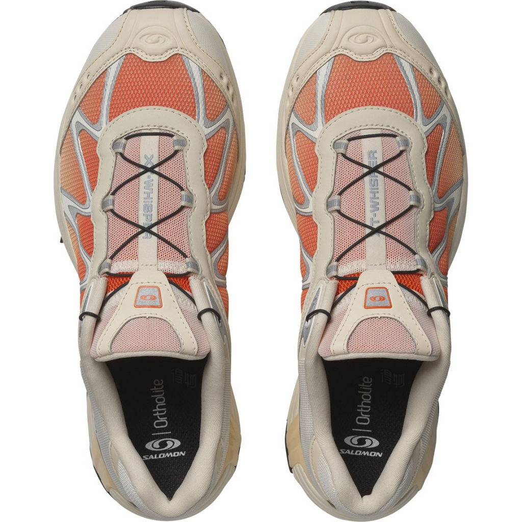 Salomon XT-Whisper – Cream / Coral Orange Sneakers