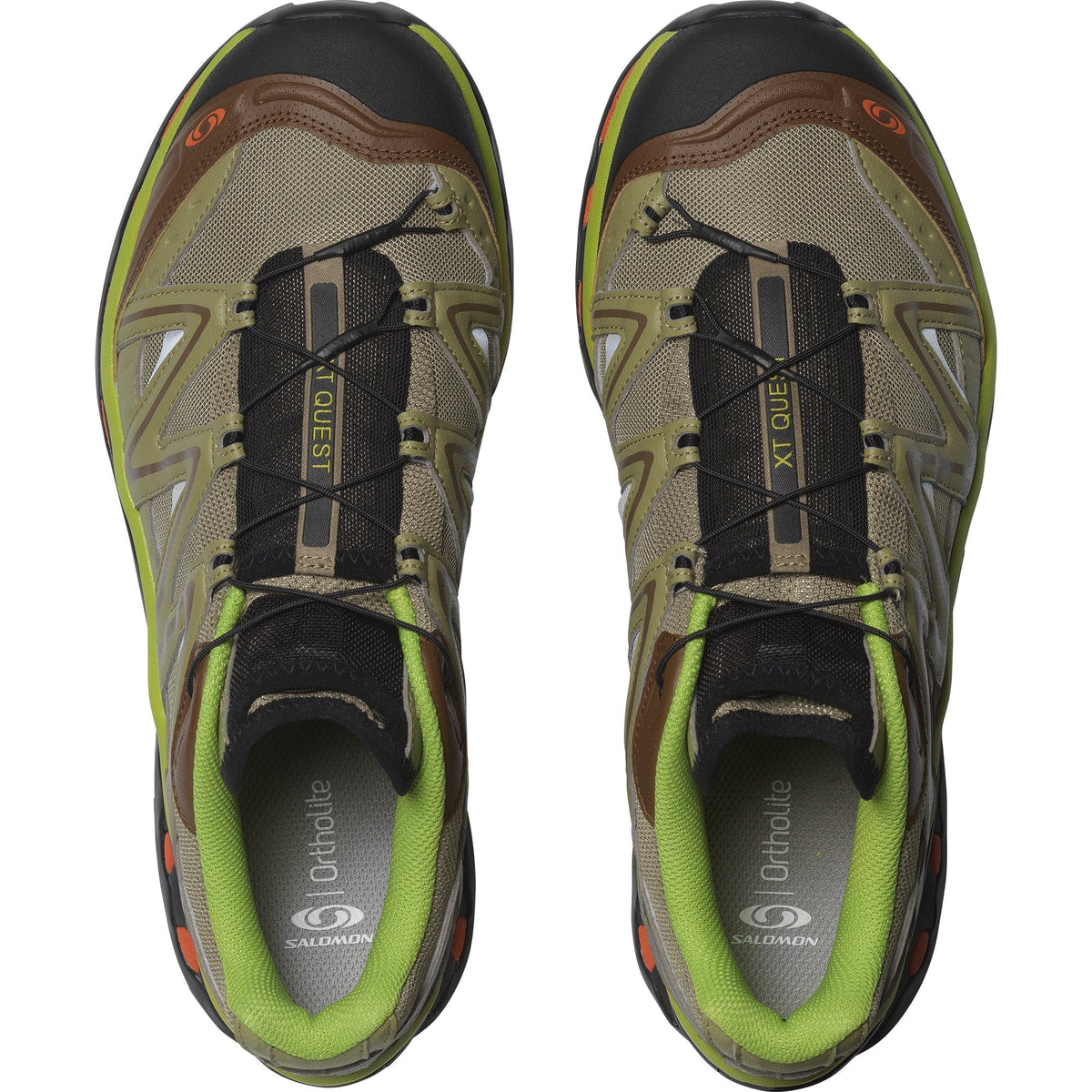 Salomon XT-Quest Olive - Lime / Black