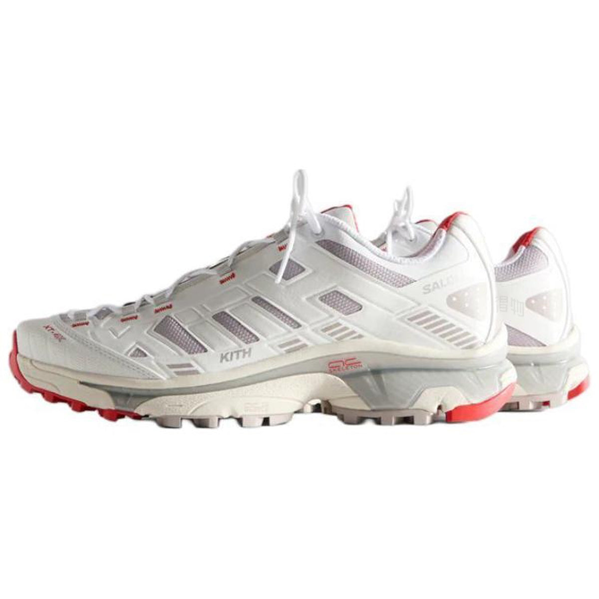 Salomon KITH XT-4K – White / Grey Sneakers