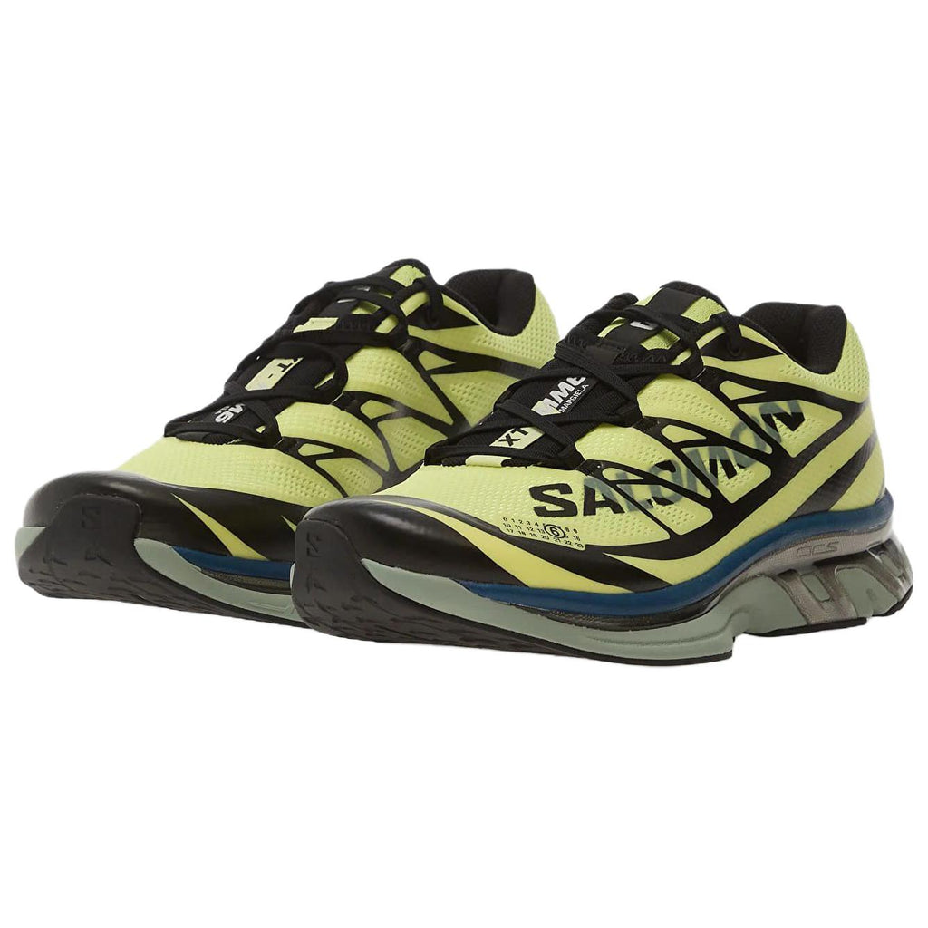 MM6 Maison Margiela x Salomon XT Lime / Black / Teal Low-Top Sneakers
