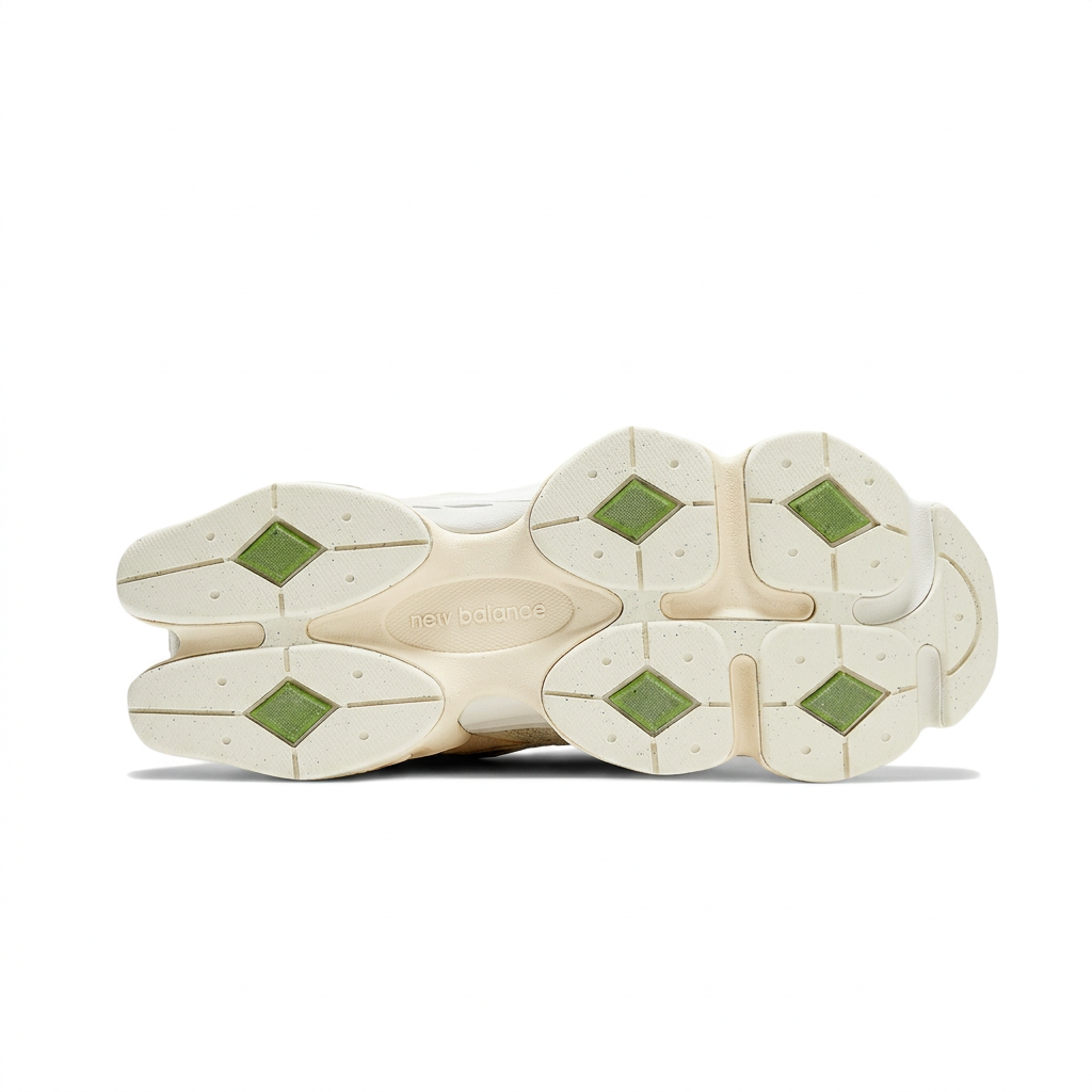 New Balance 9060 Beige - Green