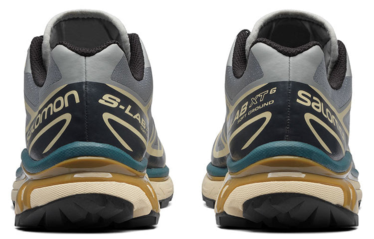 Salomon XT-6 Grey - Cream / Teal