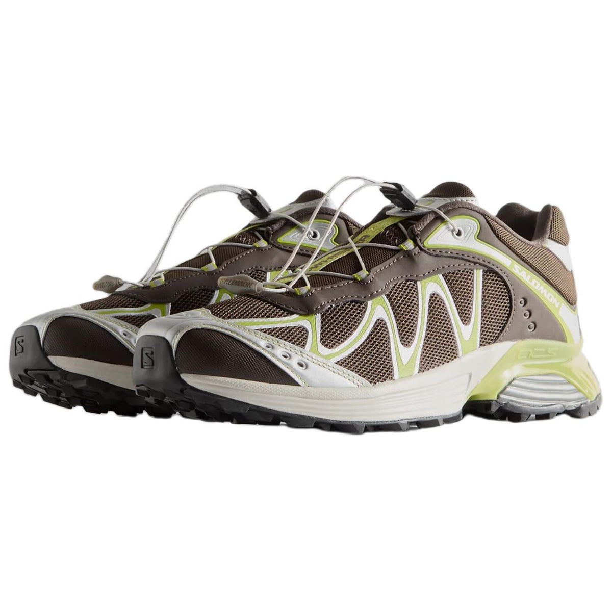 Salomon XT-Whisper Brown - Lime / Silver