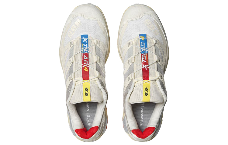 Salomon XT-4 OG Cream - Grey / Red