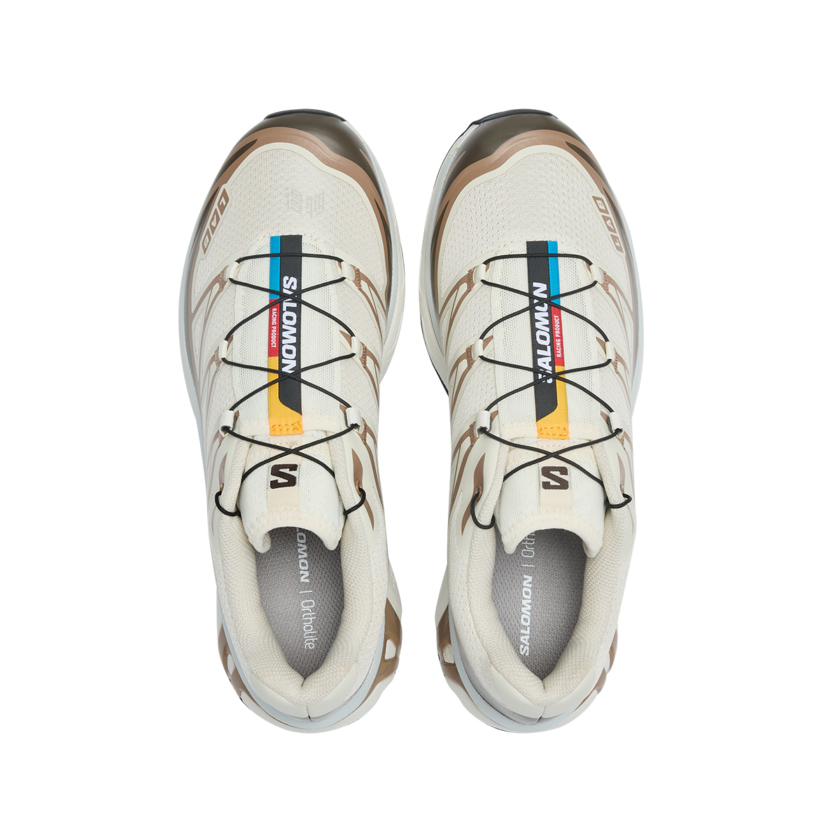 Salomon XT-6 Cream - Brown / Black
