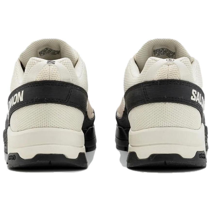 Salomon X-ALP Cream / Black Lace-Up Low-Top Sneakers