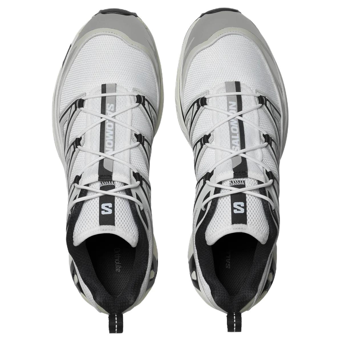 Salomon XT-6 Expanse White / Gray Sneakers with Black Accents