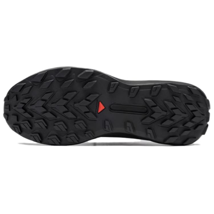 Salomon Men's Genesis Black / White Sneakers with Yellow Accents