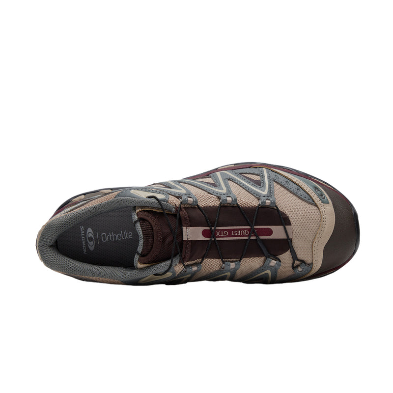 Salomon XT-Quest GTX Taupe - Grey / Burgundy