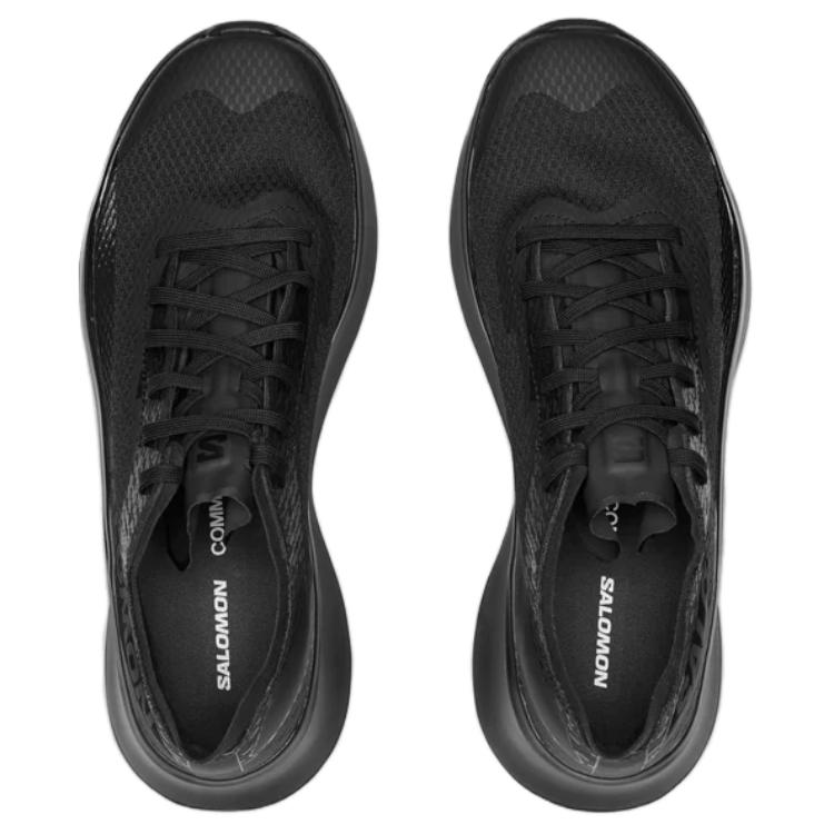 Salomon Phantasm Black / Charcoal Lace-Up Platform Sneakers