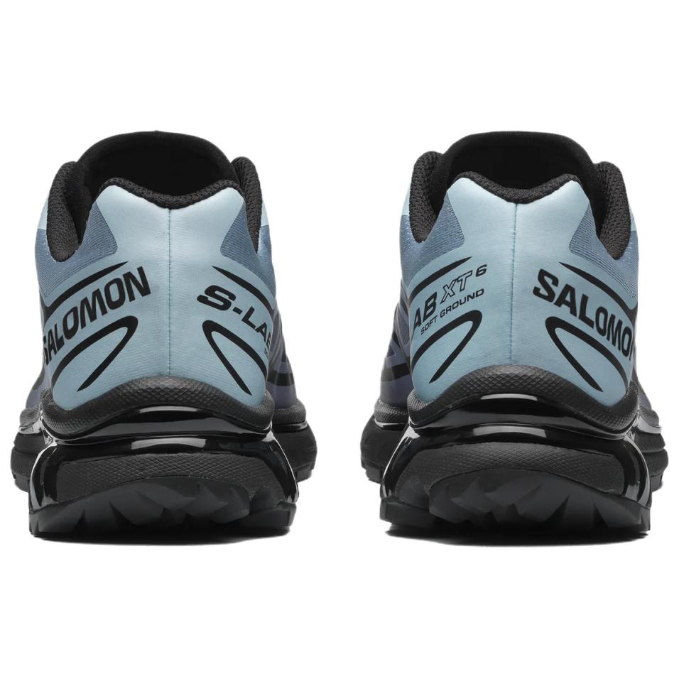 Salomon XT-6 Chromatic Purple / Ice Blue Lace-Up Sneakers