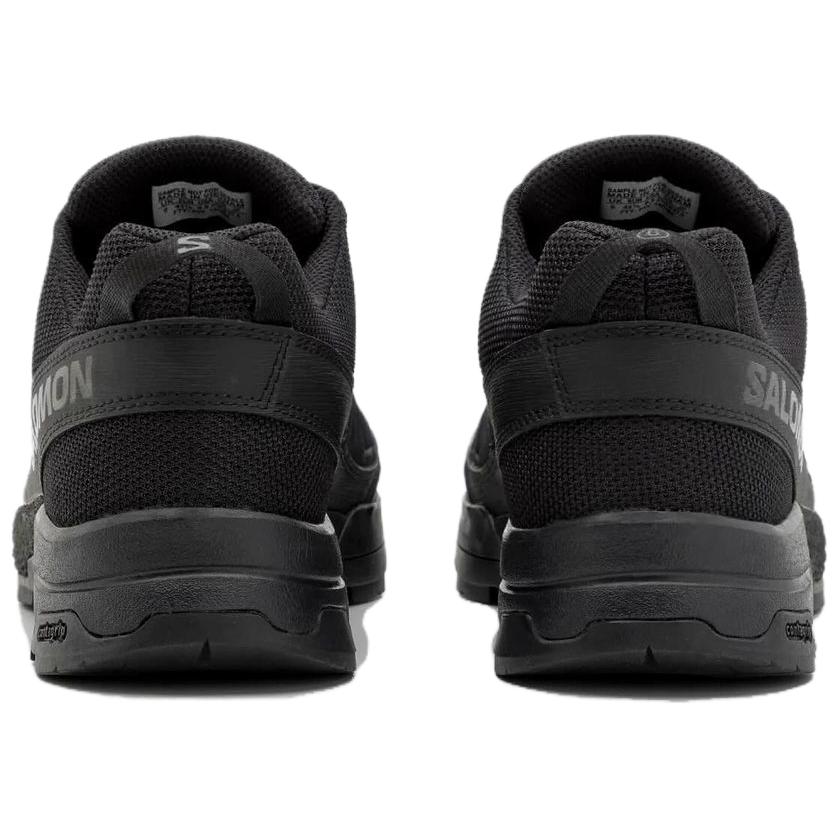 Salomon X-ALP All-Black Lace-Up Low-Top Sneakers