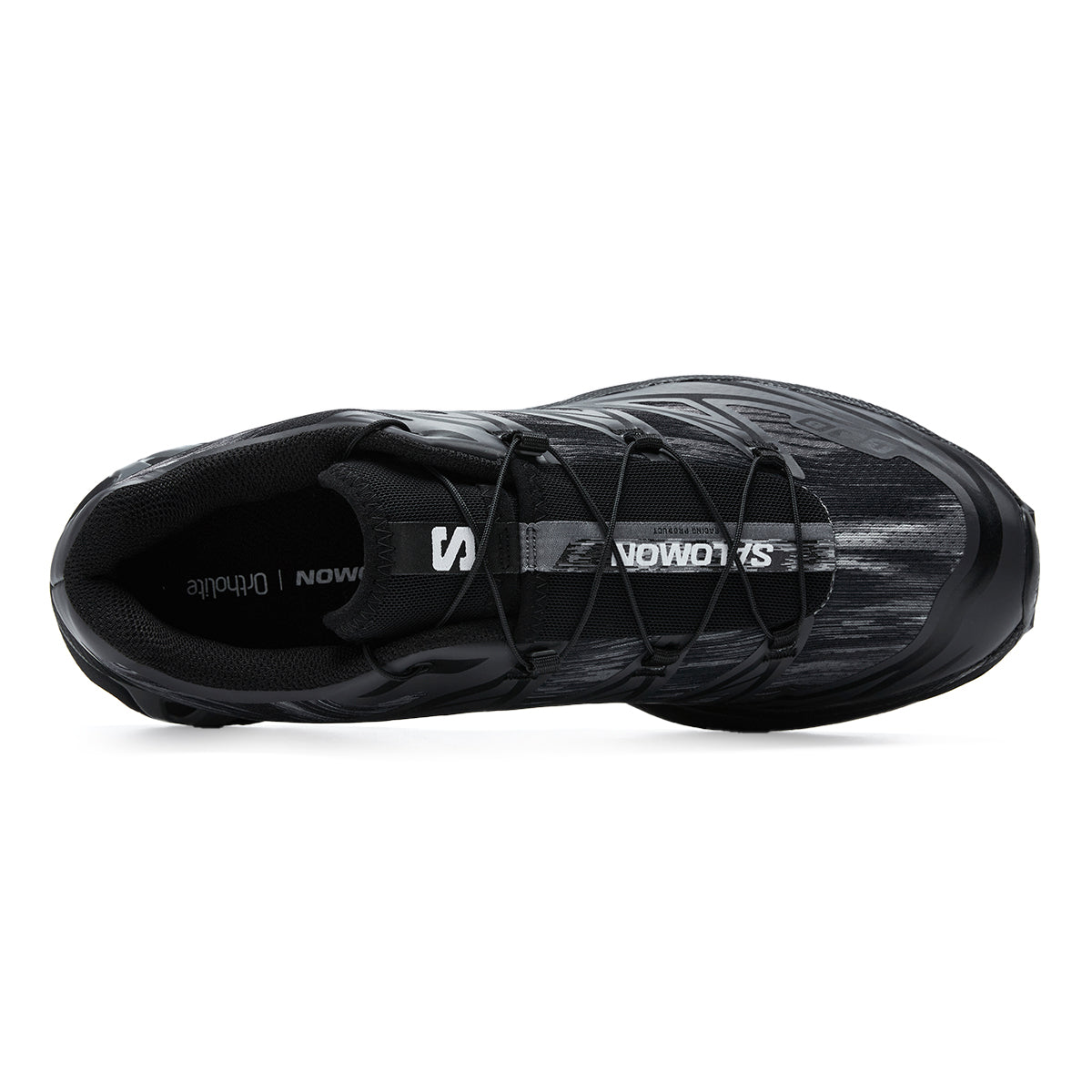 Salomon XT-6 Camo Black / Charcoal Lace-Up Sneakers