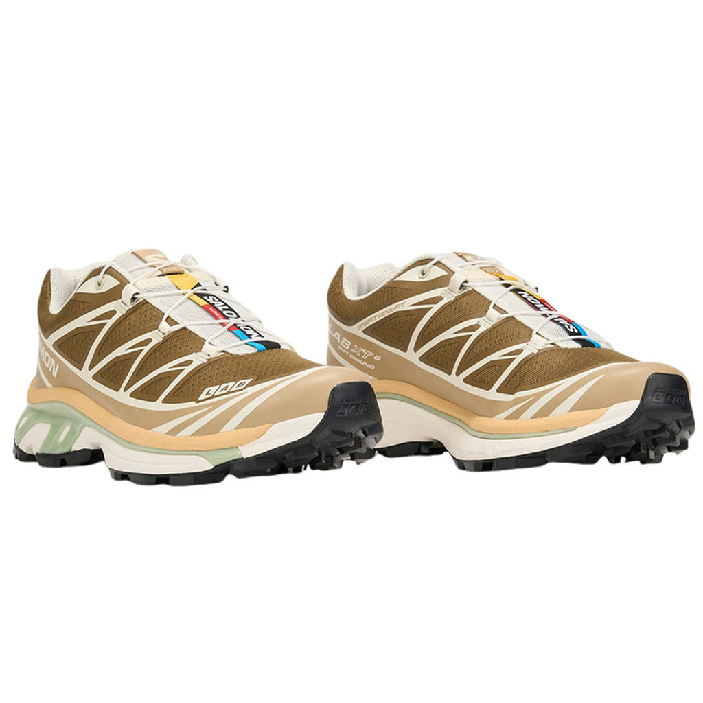 Salomon XT-6 Brown - Cream / Sage