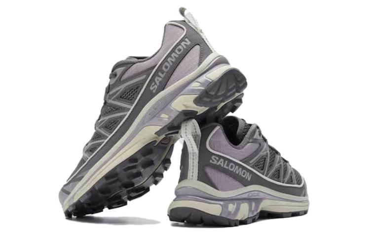 Salomon XT-6 Expanse Seasonal Charcoal / Mauve Lace-Up Sneakers