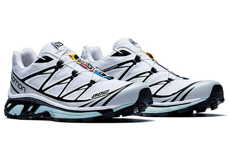 Salomon XT-6 White - Black / Ice Blue