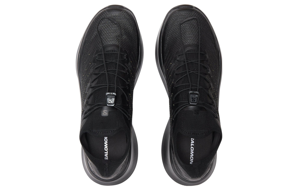 COMME des GARÇONS SHIRT x Salomon Pulsar Advanced Black Platform Sneakers