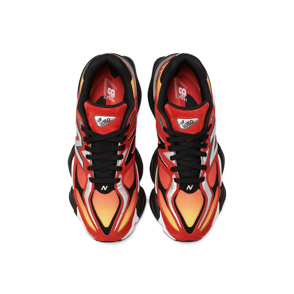 DTLR × New Balance 9060 Red - Orange / Black