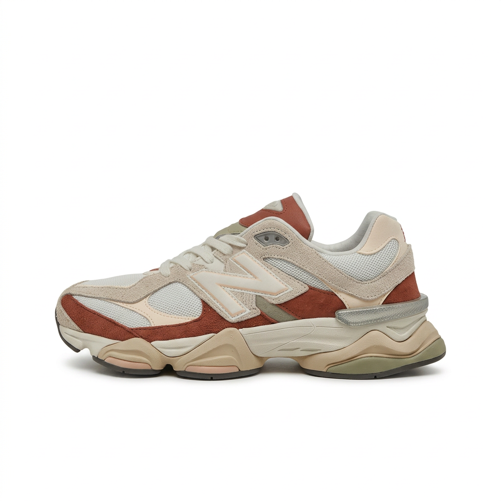New Balance 9060 Beige - Rust