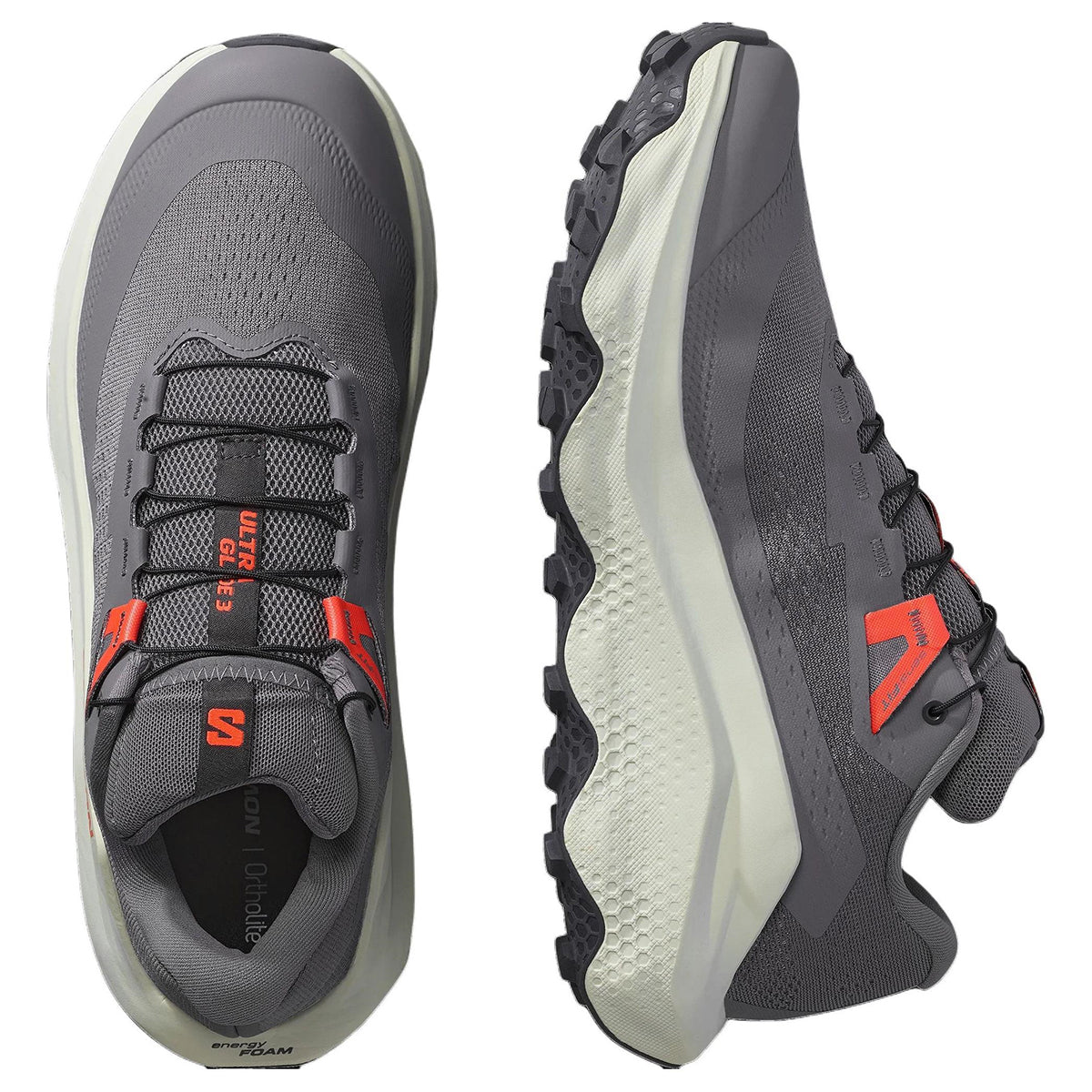 Salomon Ultra Glide 3 Men's Grey - Cream / Coral