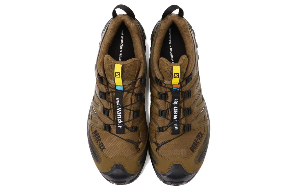 Salomon XA Pro 3D GTX Brown / Black Low-Top Sneakers