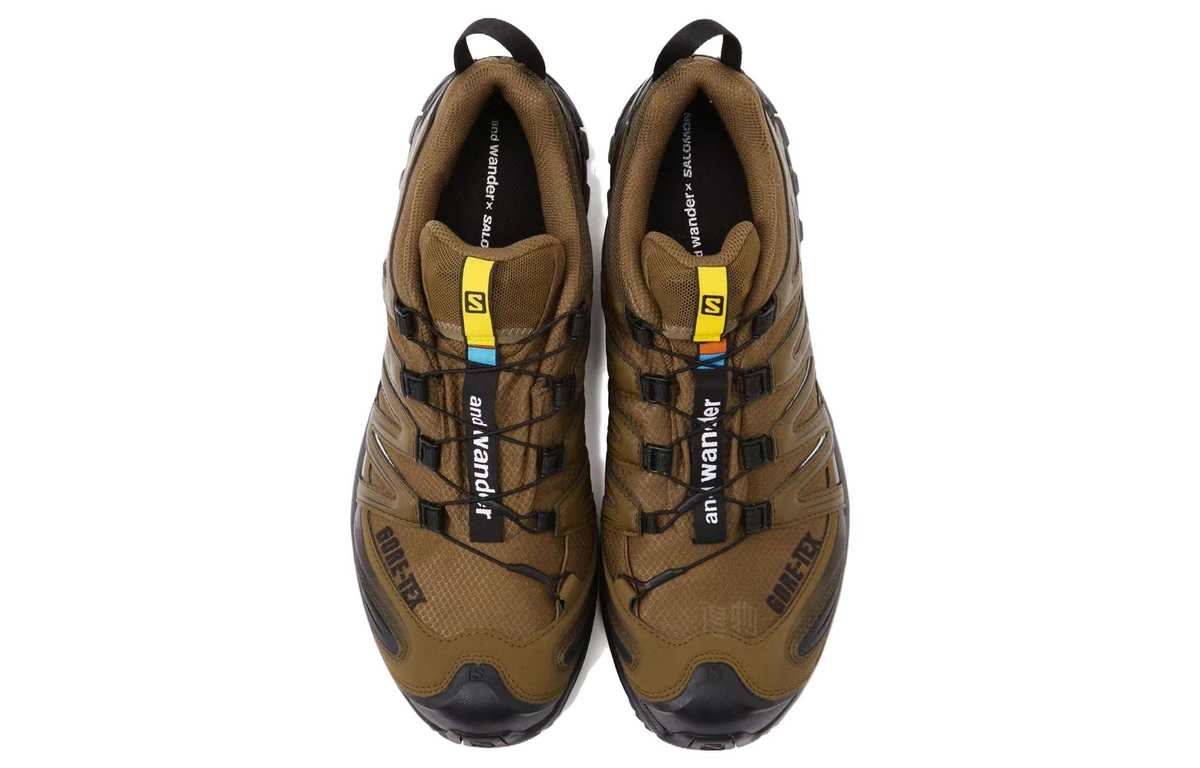 Salomon XA Pro 3D GTX Brown / Black Low-Top Sneakers