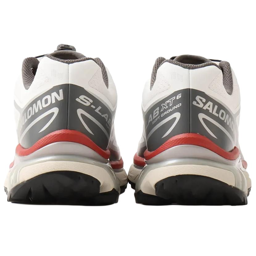 Salomon XT-6 White - Grey / Red
