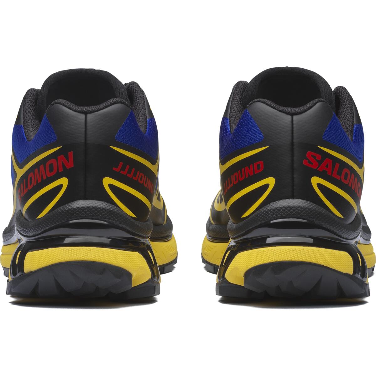 Salomon XT-6 Blue / Yellow / Black Low-Top Sneakers