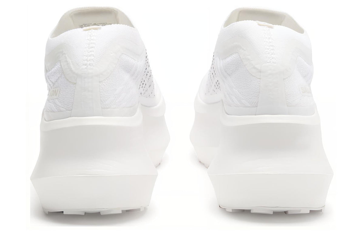 COMME des GARÇONS x Salomon Phantasm 2 White Platform Sneakers