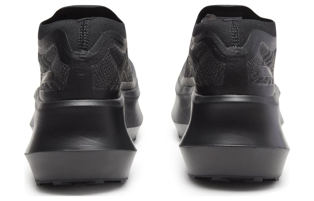 COMME des GARÇONS SHIRT x Salomon Pulsar Advanced Black Platform Sneakers
