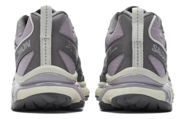 Salomon XT-6 Expanse Seasonal Charcoal / Mauve Lace-Up Sneakers