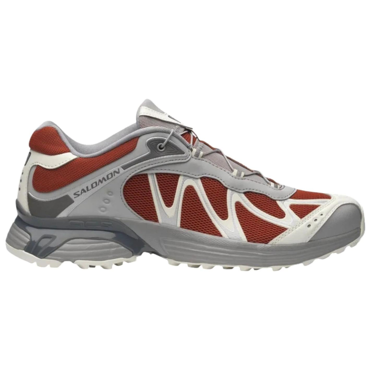 Salomon XT-Whisper – Rust Red / Grey Sneakers