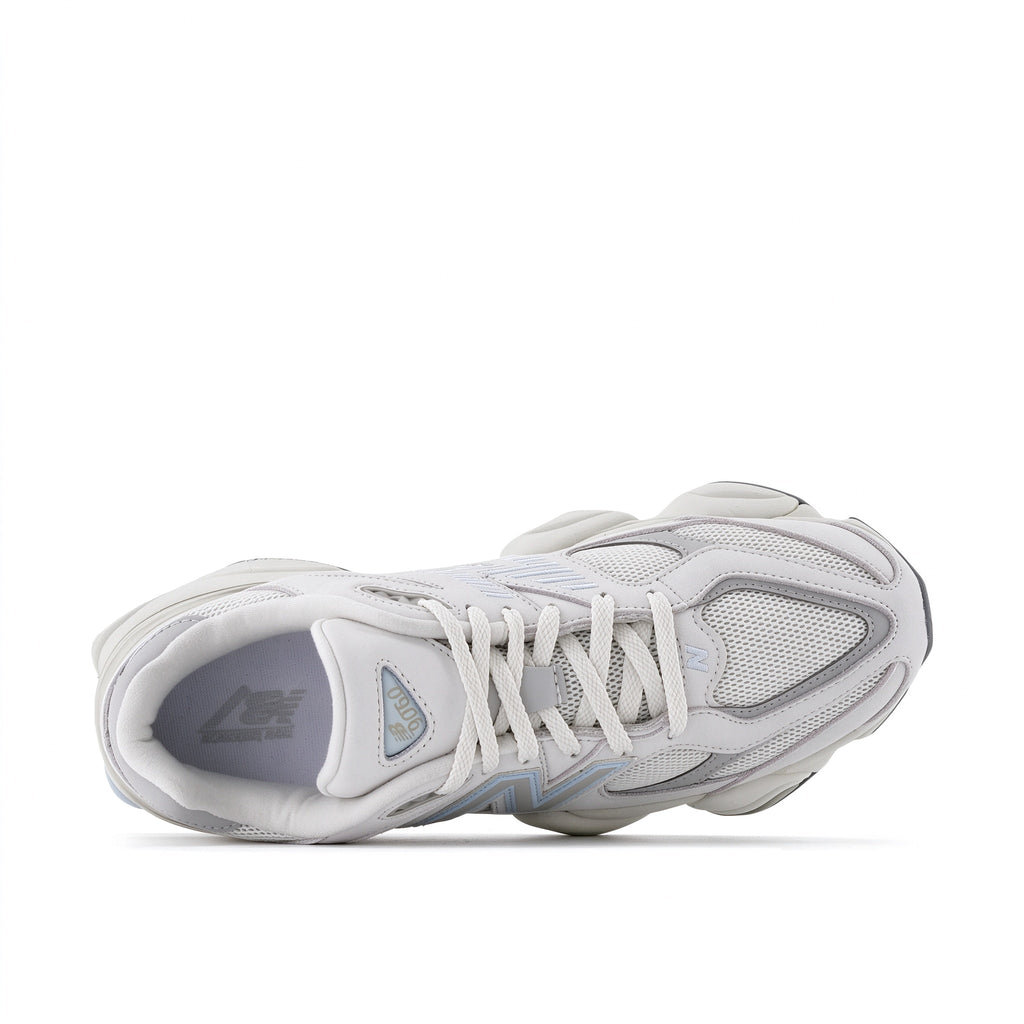 New Balance 9060 White - Grey / Light Blue